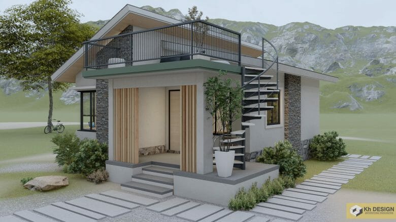 A Petite Marvel: The Modern 52 sqm House with a Stunning Roof Deck - srody.com